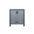 Lexora Ziva 30" Dark Grey Vanity Cabinet Cabinet Only