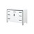 Lexora Ziva 48" White Vanity Cabinet Cabinet Only