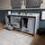 Lexora Ziva 72" Dark Grey Vanity Cabinet Cabinet Only