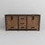 Lexora Ziva 72" Rustic Barnwood Vanity Cabinet Cabinet Only