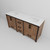 Lexora Ziva 72" Rustic Barnwood Double Vanity Cabinet, Cultured Marble Top, White Square Sink and no Mirror