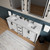 Lexora Ziva 80" White Double Vanity Cabinet, Cultured Marble Top, White Square Sink and 30" Mirrors