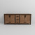 Lexora Ziva 84" Rustic Barnwood Vanity Cabinet Cabinet Only