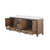 Lexora Ziva 84" Rustic Barnwood Double Vanity Cabinet, Cultured Marble Top, White Square Sink and no Mirror