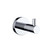 Lexora Bagno Nera Stainless Steel Robe Hook - Chrome