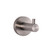 Lexora Bagno Nera Stainless Steel Robe Hook - Satin Nickel