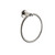 Lexora Bagno Nera Stainless Steel Towel Ring - Satin Nickel