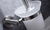 Lexora Bagno Nera Stainless Steel Toilet Brush - Satin Nickel