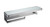Lexora Bagno Bianca Stainless Steel White Glass Shelf w/ Towel Bar & Robe Hook - Gun Metal