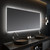 Lexora Lugano 60" Wide x 36" High LED Mirror w/ Defogger