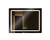 Lexora Caldona 48" Wide x 36" High LED Mirror w/ Defogger