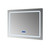 Lexora Caldona 48" Wide x 36" High LED Mirror w/ Defogger