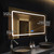 Lexora Caldona 48" Wide x 36" High LED Mirror w/ Defogger