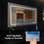 Lexora Caldona 48" Wide x 36" High LED Mirror w/ Defogger