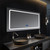 Lexora Caldona 60" Wide x 36" High LED Mirror w/ Defogger