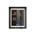 Lexora Bracciano 24" Wide x 32" High LED Medicine Cabinet w/ Defogger