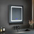 Lexora Bracciano 24" Wide x 32" High LED Medicine Cabinet w/ Defogger