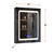 Lexora Bracciano 24" Wide x 32" High LED Medicine Cabinet w/ Defogger