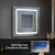 Lexora Bracciano 30" Wide x 32" High LED Medicine Cabinet w/ Defogger