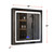 Lexora Bracciano 30" Wide x 32" High LED Medicine Cabinet w/ Defogger