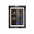 Lexora Bracciano 24" Wide x 36" High LED Medicine Cabinet w/ Defogger