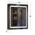 Lexora Bracciano 30" Wide x 36" High LED Medicine Cabinet w/ Defogger