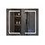 Lexora Bracciano 36" Wide x 36" High LED Medicine Cabinet w/ Defogger