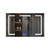 Lexora Lesina 48" Wide x 36" High LED Medicine Cabinet w/ Defogger