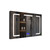 Lexora Lesina 48" Wide x 36" High LED Medicine Cabinet w/ Defogger