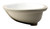ALFI White 23" x 17" Oval Undermount Ceramic Sink - ABC602