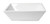 Alfi ABC912 White 17" x 17" Square Above Mount Ceramic Sink