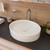 Alfi ABC911 White 22" x 18" Oval Above Mount Ceramic Vessel Sink
