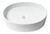Alfi ABC911 White 22" x 18" Oval Above Mount Ceramic Vessel Sink