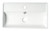 ALFI White 22" x 12" Rectangular Wall Mounted Ceramic Sink with Faucet Hole - ABC122