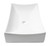 ALFI White 26" x 16" Fancy Rectangular Above Mount Ceramic Sink - ABC904