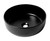 Alfi ABC907-BM Black Matte 15" Round Above Mount Ceramic Sink
