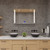 ALFI Black & White 15" Round Vessel Above Mount Ceramic Sink - ABC906
