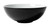 Alfi ABC906 Black & White 15" Round Vessel Above Mount Ceramic Sink