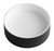 ALFI Black Matte 15" Round Solid Surface Resin Sink - ABRS15RBM