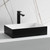 ALFI Black Matte 20" x 14" Solid Surface Resin Sink - ABRS2014BM
