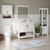 Foremost Hollis 20" W x 68" H Vanity Bathroom Storage Linen Cabinet - White