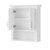 Craft + Main Hollis 24 in. W x 8 in. D x 28 in. H Bathroom Storage Wall Cabinet - White