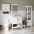 Craft + Main Hollis 24 in. W x 8 in. D x 28 in. H Bathroom Storage Wall Cabinet - White
