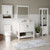 Craft + Main Hollis 24 in. W x 8 in. D x 28 in. H Bathroom Storage Wall Cabinet - White