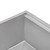 Ruvati RVH8570 Ruvati 27-inch Workstation Slope Bottom Offset Drain Undermount 16 Gauge Kitchen Sink