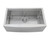 Ruvati 27-inch Apron-front Workstation Farmhouse Kitchen Sink 16 Gauge Stainless Steel Single Bowl - RVH9050