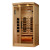 Golden Designs 1-2-Person Full Spectrum PureTech™ Near Zero EMF FAR Infrared Sauna with Himalayan Salt Bar (Canadian Hemlock) - GDI-8010-03