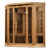 Golden Designs Maxxus 3-Person Corner Near Zero EMF (Under 2MG) FAR Infrared Sauna (Canadian Hemlock) - MX-K356-01-ZF