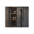 Lexora Savera 36" Wide x 32" Tall LED Medicine Cabinet w/ Defogger