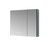 Lexora Savera 36" Wide x 32" Tall LED Medicine Cabinet w/ Defogger